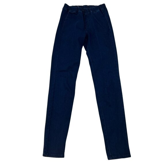 Uniqlo Women’s Pull On Jeggings Dark Wash Size Small - Picture 1 of 7